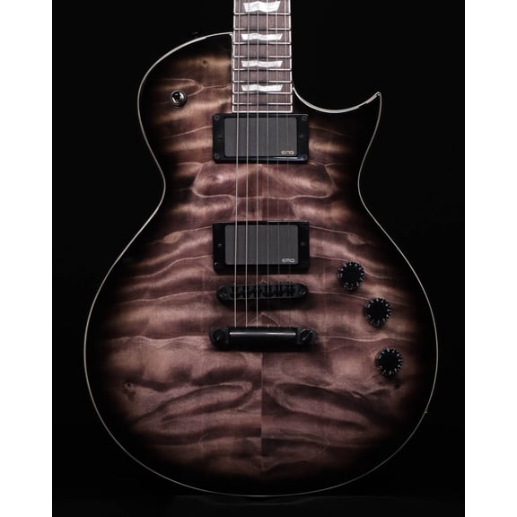 ESP LTD EC-400QM, See Thru Black Sunburst