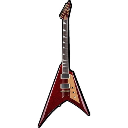ESP LTD KH-V Kirk Hammett Signature Electric Guitar - Red Sparkle