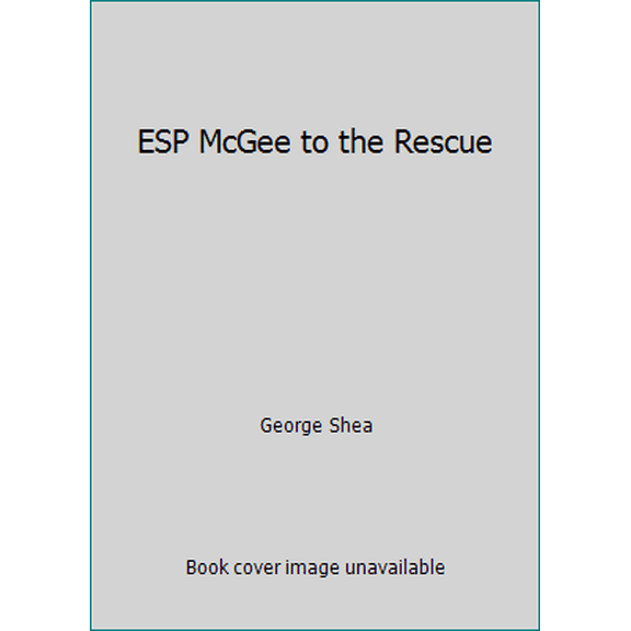 Pre-Owned ESP McGee to the Rescue (Paperback) 0380861240 9780380861248