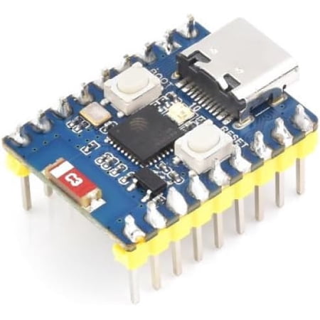 ESP32-C3 Mini Development Board with Wi-Fi and Ble 5.0, 160MHz RISC-V Microcontroller for IoT, DIY, and Open Source Projects SKU-25532