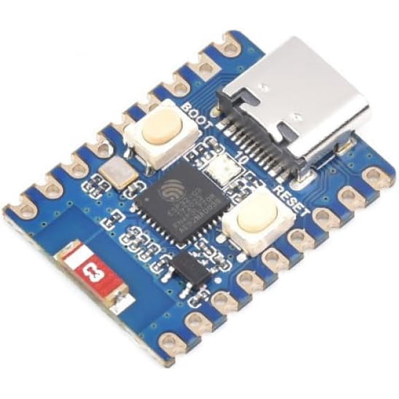 ESP32-C3 Mini Development Board with Wi-Fi and Ble 5.0 for IoT Projects, Microcontroller Board for Sensors and DIY SKU-25452