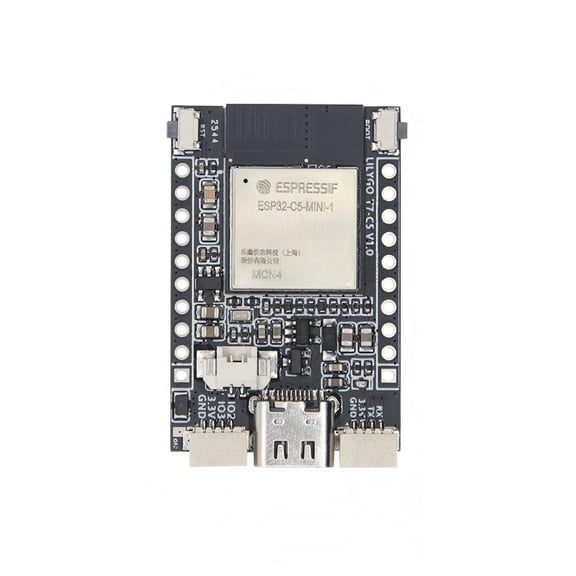 ESP32-C5-MINI-1 Wireless Module Dual Band 2.4GHz 5GHz WiFi6 BLE5 4MB Flash Thread Zigbee Reset Button 32-bit Microcontroller