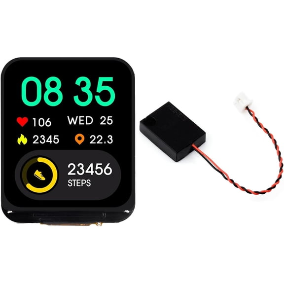 ESP32-C6 1.69inch LCD Development Board, 240280 Pixels, Supports Wi-Fi 6 / BLE 5, 160MHz RISC-V Processor, AI Speech, ESP32 with Display, No Touch Function