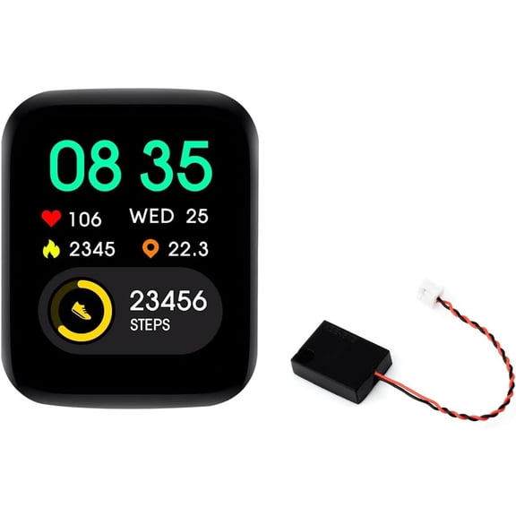 ESP32-C6 1.69inch Touch Display Dev Board, 240280 262K LCD, 32-bit RISC-V Processor, Support Wi-Fi 6, IEEE 802.15.4 (Zigbee 3.0 and Thread), and Bluetooth 5, Support AI Voice Interaction