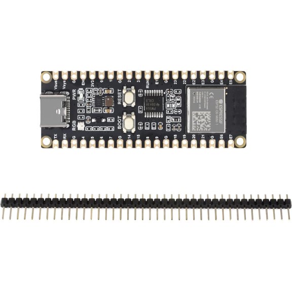 ESP32-C6 Microcontroller, WiFi 6 Development Board, 160MHz Single-Core Processor, ESP32-C6-MINI-1 Module