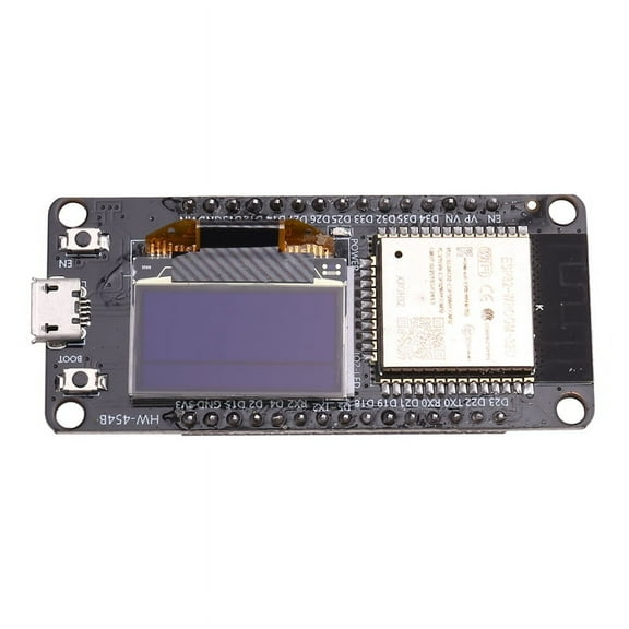 ESP32 ESP-WROOM-32 WIFI Development Board Module CH340 with 0.96 OLED Display for ESP32 OLED Micro-USB