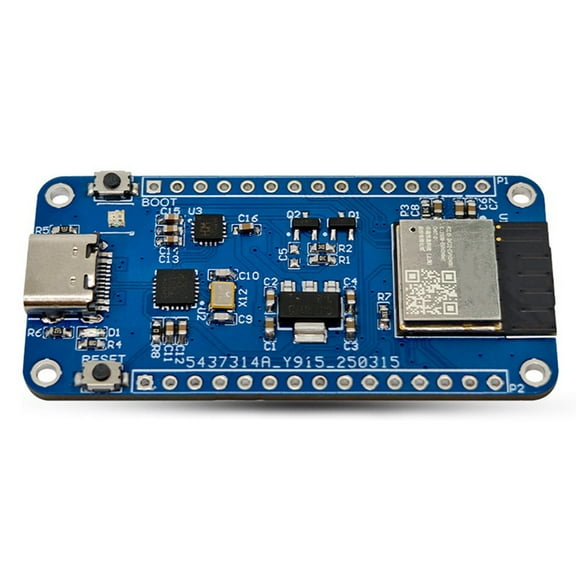 ESP32-H2-MINI Development Board with RGB Light,Support USB+UART Burn-in,1 x ESP32-H2-MINI development board