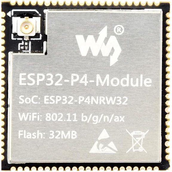 ESP32-P4-Module Core Board, Based On ESP32-P4 and ESP32-C6 Dual-Chip Design, Supports 2.4GHz Wi-Fi and BLE 5.3, 32MB Flash