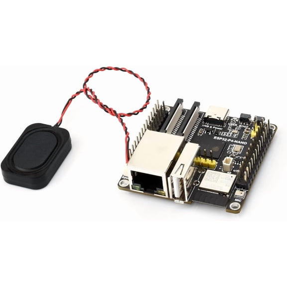ESP32-P4-NANO Development Board Based on ESP32-P4 Chip with RISC-V Dual-core and Single-core Processors, Onboard MIPI-CSI, MIPI-DSI, USB 2.0 OTG, ETH, SDIO 3.0 TF Card Slot, etc. Interfaces