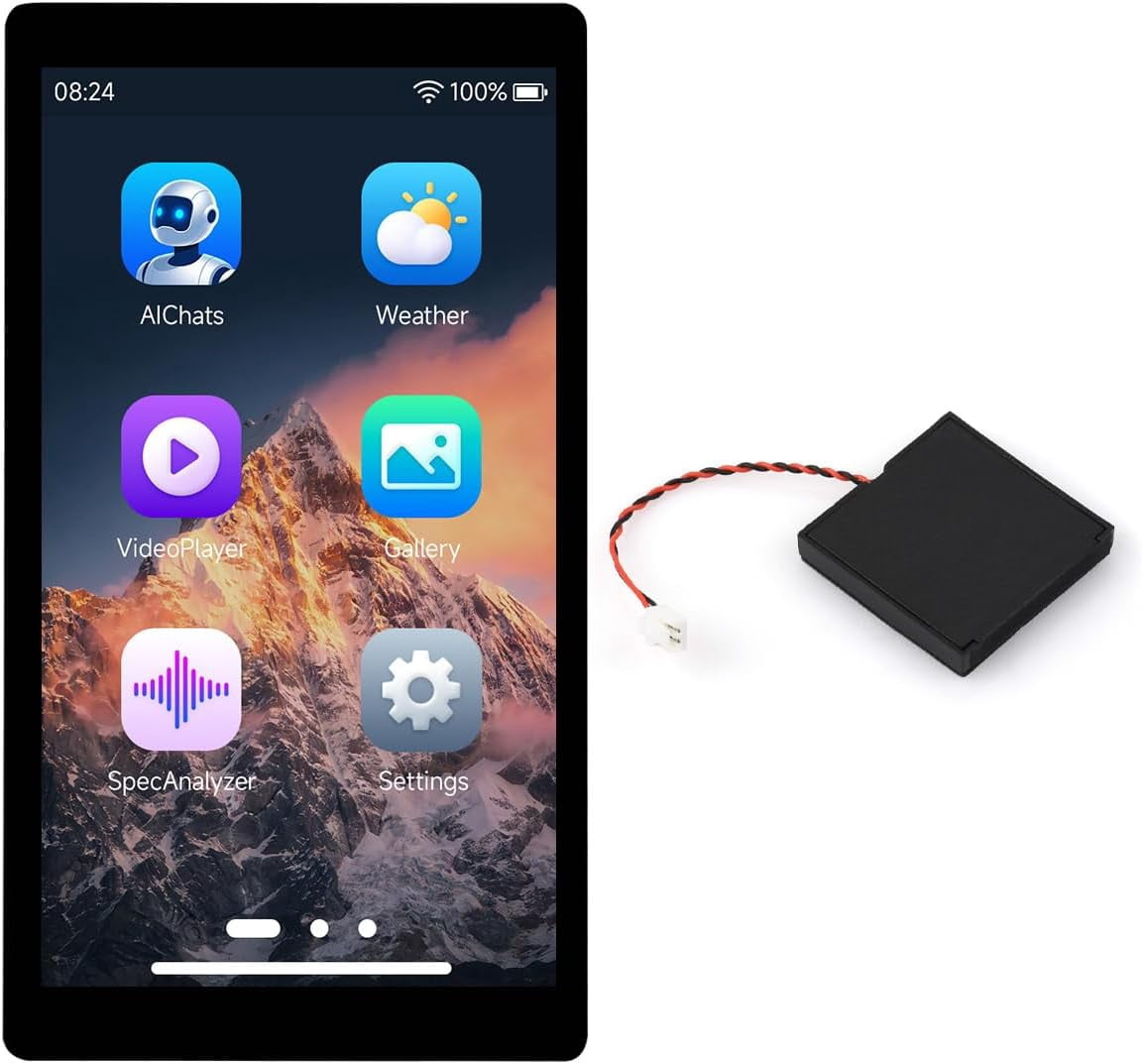 ESP32-P4-WIFI6 5inch Development Board, 720 × 1280 Resolution, 5-Point Touch, Onboard Audio codec chip, Supports Wi-Fi 6 and BLE 5