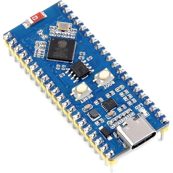 ESP32-S2 MCU WiFi Entwicklungs Board 2.4GHz Low Power WiFi 240MHz Single Core 32-bit Wi-Fi MCU Modul fr IoT, Integrierter 320KB SRAM 4MB Flash, Untersttzt IEEE802.11 b/g/n