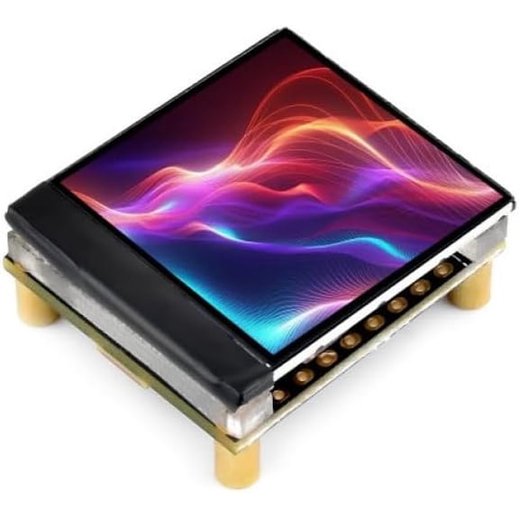 ESP32-S3 1.3 Inch LCD Display Development Board with 6-Axis IMU Sensor, 240x240 Pixels, Microcontroller Board for IoT DIY Electronics Projects SKU-30558