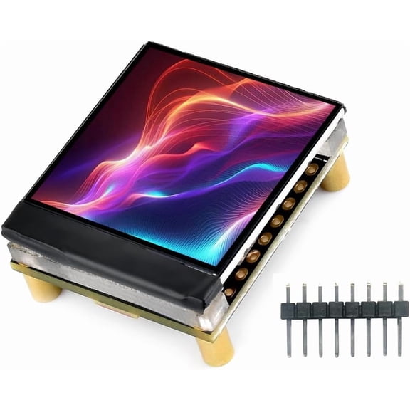 ESP32-S3 1.3inch Display Development Board, with Onboard 1.3inch LCD 240240 Pixels 262K Color Display, Built-in ST7789V2 Display Driver Chip and 6-Axis IMU, Supports 90 Hardware Rotation