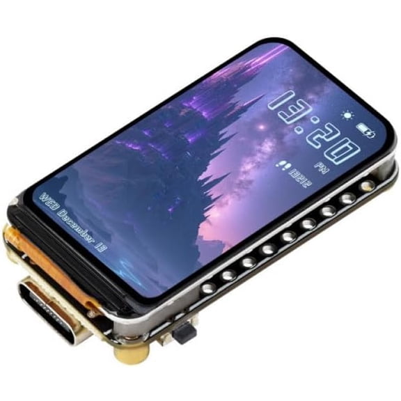 ESP32-S3 1.47 Inch LCD Display Development Board Type B, 172x320 Resolution, 262K Color, Wi-Fi BLE 5, 240MHz Dual-Core Processor, Microcontroller Board for IoT DIY Projects SKU-31501