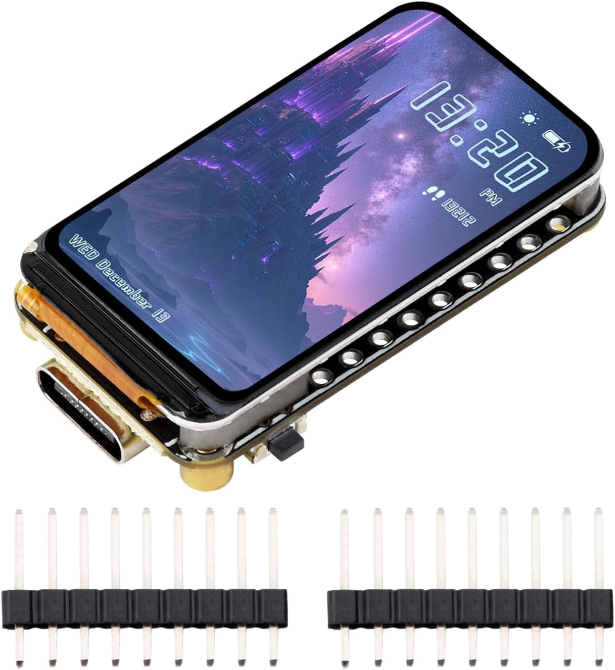 ESP32-S3 1.47inch LCD Display Development Board, 172×320 Resolution, 262K Display Color, Supports 2.4GHz Wi-Fi/BLE 5, 240MHz LX7 Dual-core Processor, ESP32 with Display