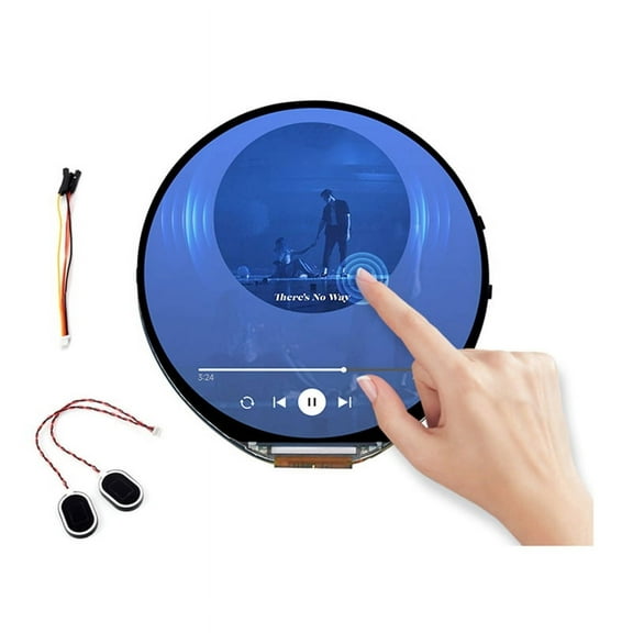 ESP32-S3 1.85 Inch Round Display Development Board 32-Bit LX7 Dual-Core Processor 360x360 Screen for WiFi & Bluetooth