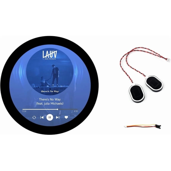 ESP32-S3 1.85inch Round Touch Display Development Board 360360 Resolution 262K Color LCD Screen, 32-bit LX7 Dual-core Processor,Supports WiFi & Bluetooth