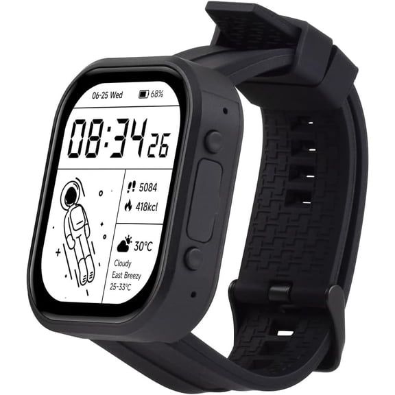 ESP32-S3 2.06inch AMOLED Touch Watch Development Board Based on ESP32-S3R8 Microcontroller(Not Include Battery), Supports Offline Voice Recognition and AI Speech Interaction