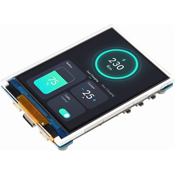 ESP32-S3 2.8inch Display Development Board, 240320, IPS, 32-bit LX7 Dual-core Processor, Up to 240MHz Frequency, Supports WiFi & Bluetooth, Without Touch Function