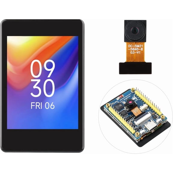 ESP32-S3 2inch Capacitive Touch Display Development Board, 240320 Pixels, IPS Panel, 32-bit LX7 Dual-core Processor, Onboard Camera Interfac, Include OV560 Camera