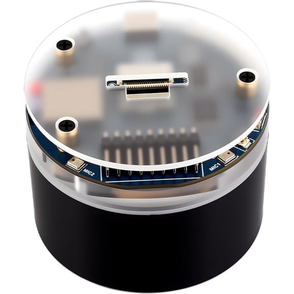 ESP32-S3 AI Smart Speaker Development Board, Dual Microphones, Noise Reduction, RGB Lighting, External Display & Camera Support, with 3.7V MX1.25 Lithium BAT