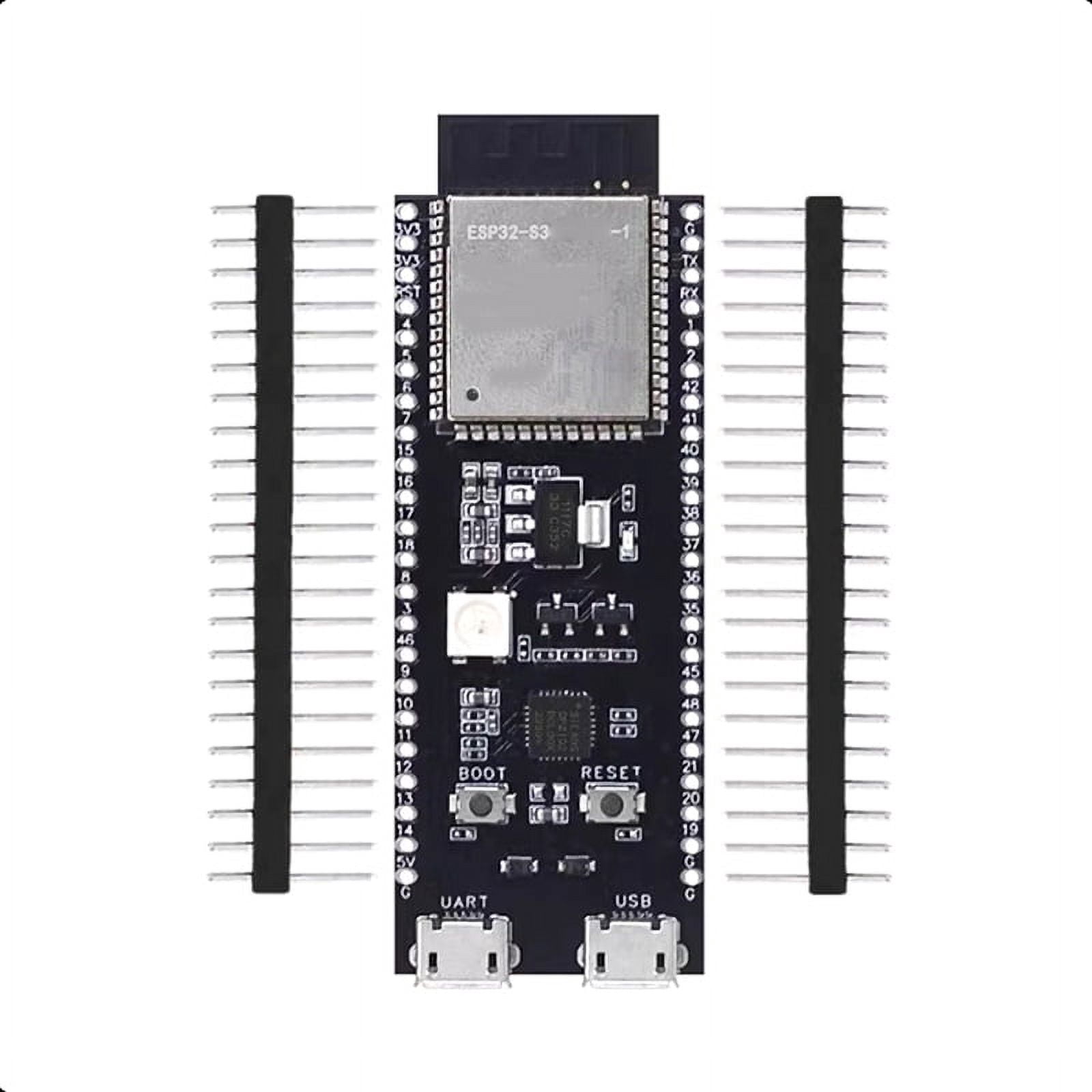 ESP32-S3-DevKitC-1 Development Board Module Equipped with the ESP32-S3-1-N16R8 Module WIFI No Welding,1 * Development Board Module