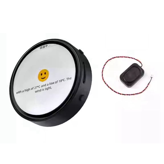 ESP32-S3 Development Board 1.75inch AMOLED Touchscreen with Case Support XiaoZhi AI Voice Interaction,1 * Touchscreen(with Case) 1 * Speaker