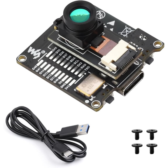 ESP32-S3 IR Thermal Imaging Camera Module, Type-C Port, 8062 Pixels 45  Field of View Angle