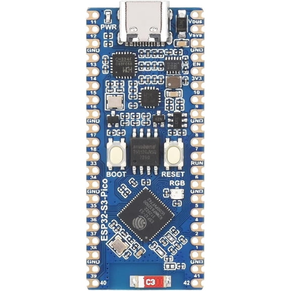 ESP32-S3 Microcontroller, 2.4 GHz Wi-Fi Development Board, Dual-Core Processor with Frequency Up to 240 MHz