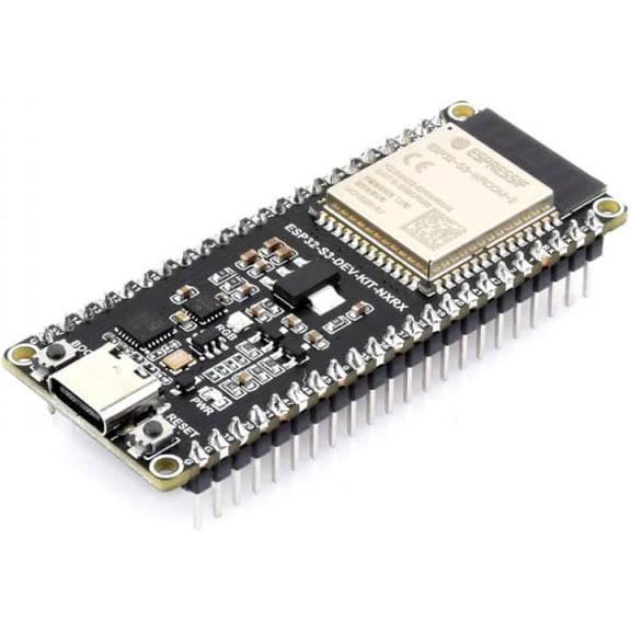 ESP32-S3 Microcontroller Development Board with 2.4GHz Wi-Fi and Bluetooth LE, 240MHz Dual-Core Processor for IoT, DIY Electronics, and Open Source Projects SKU-32588
