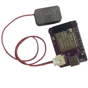 ESP32-S3-N16R8 Microcontroller Board Featuring 0.96inch LED Screen Connection