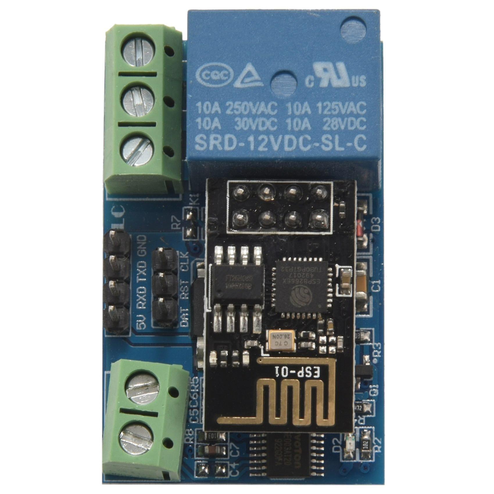 ESP8266 WiFi 5V 1 Channel Relay Delay Module IoT Smart Home Remote ...