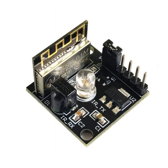 ESP8285 ESP-01M IR Transceiver Wifi Wireless Module Remote Control Switch Development Learning Board Esp 8285 ESP-01M,1 x Wifi Wireless Module,black