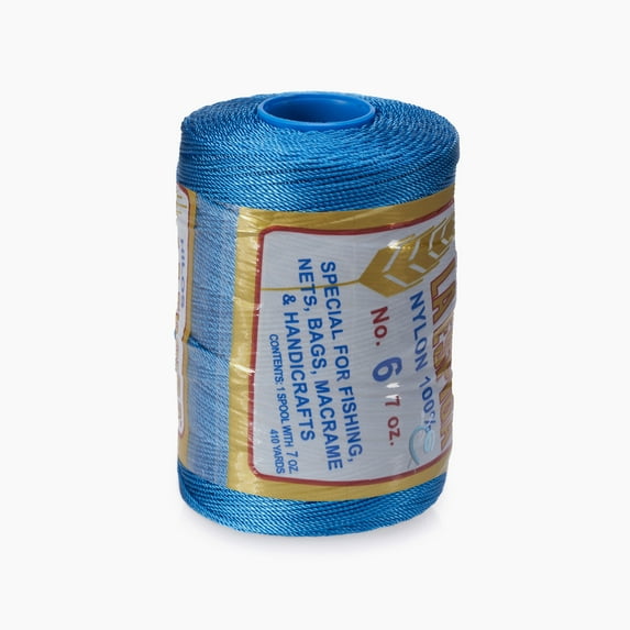 ESPIGA NO.6 - 100% Nylon Omega String Cord for Knitting and Crochet - 29 Azure Blue