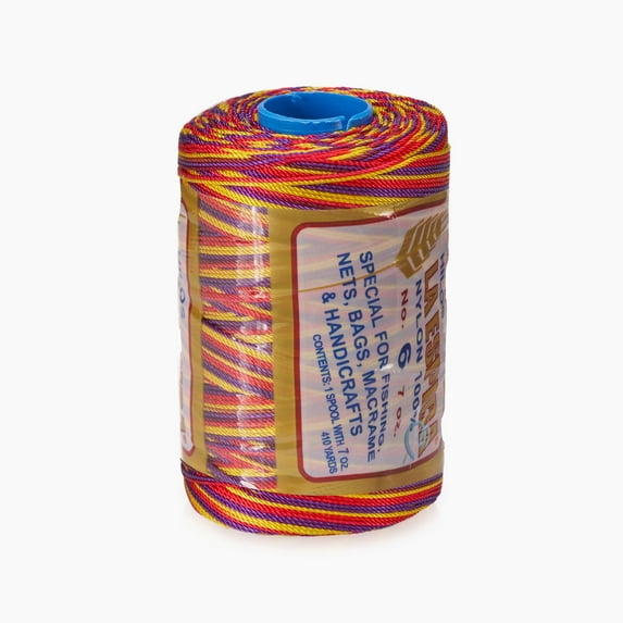 ESPIGA NO.6 - 100% Nylon Omega String Cord for Knitting and Crochet - 56 Circus