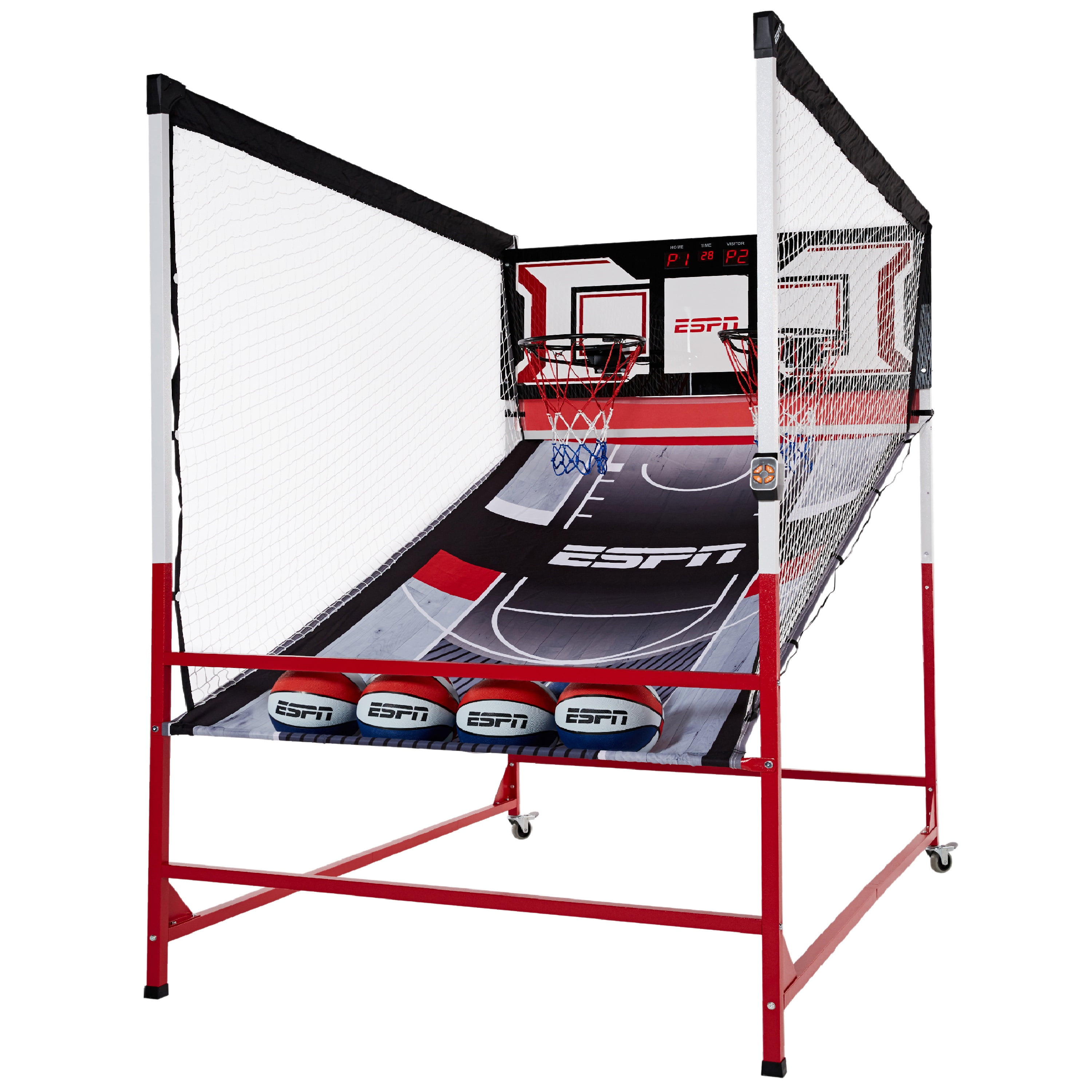 Espn Space Saving 2 Player Arcade Cage Basketball Game : Target