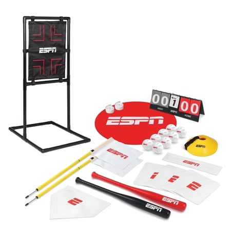 ESPN Baseball Stadium Experience Includes Ball, Bat, Strike Zone, and More Baseball Accessories