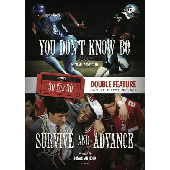 ESPN Films 30 For 30 Double Feature: Survive And Advance And You Don'tKnow Bo (DVD), Team Marketing, Sports & Fitness