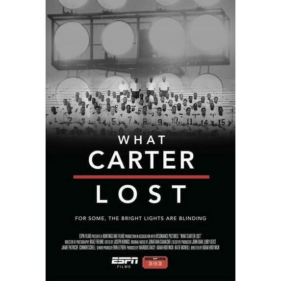 ESPN Films 30 For 30: What Carter Lost (DVD), Team Marketing, Documentary