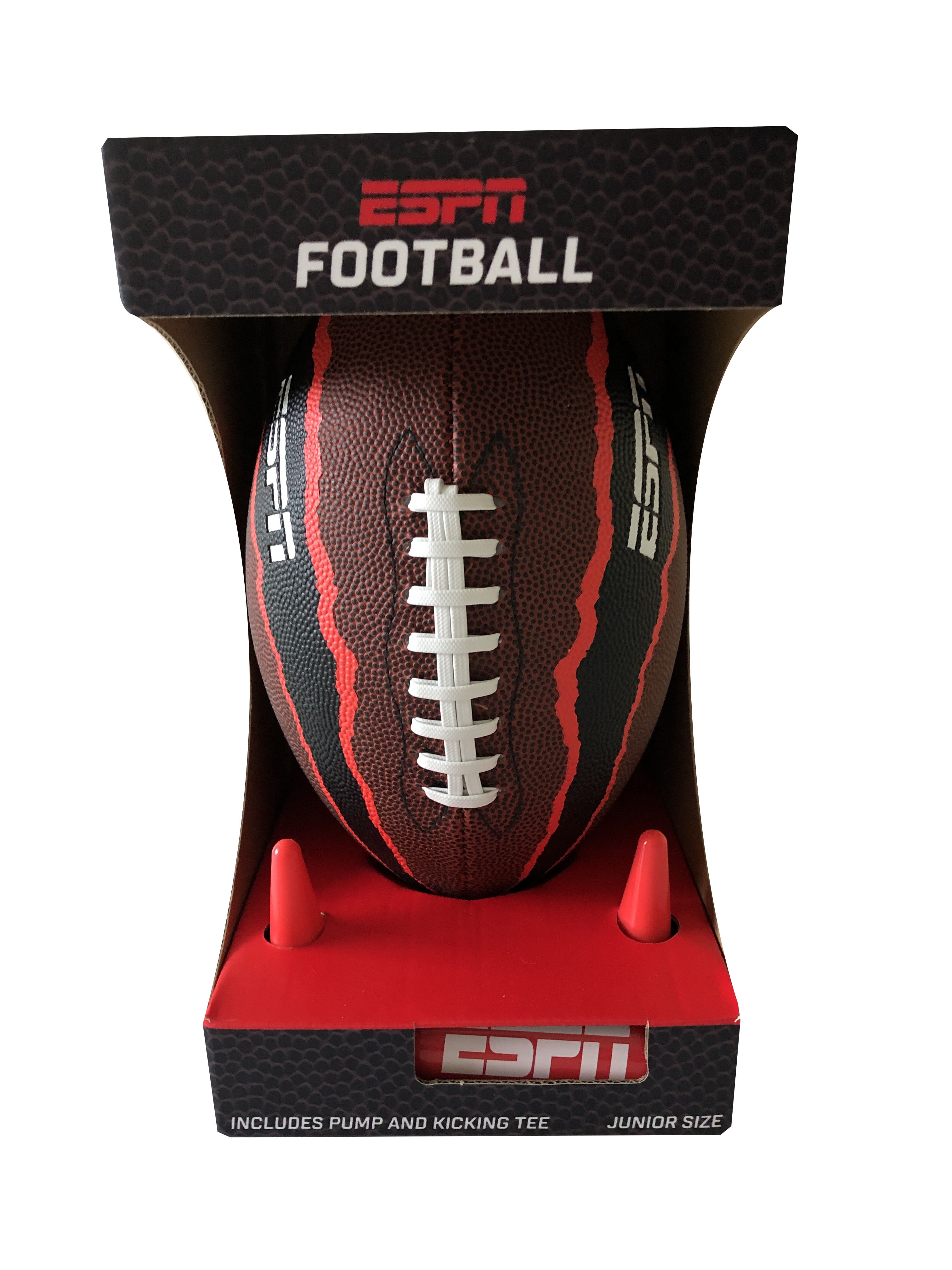Wilson NFL Tailgate Time Football with Pump and Tee, Junior Size