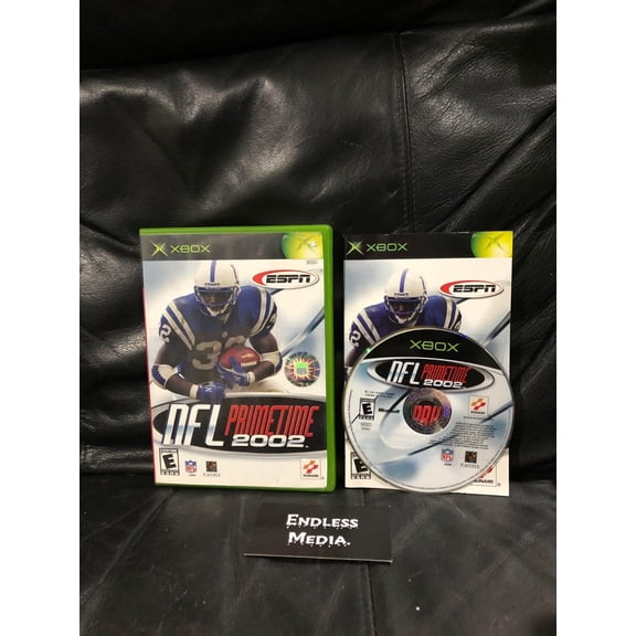 ESPN NFL Prime Time 2002 Xbox CIB