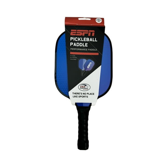 ESPN Wooden Performance Pickleball Paddle, Blue