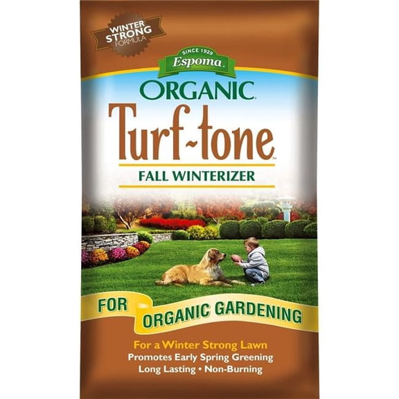 ESPOMA TTFW30 30 lbs Turf-Tone Fall Winterizer Lawn Food