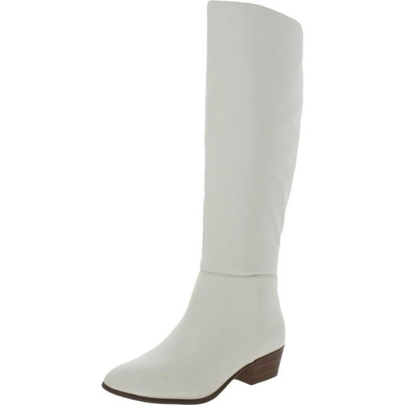 ESPRIT Womens Ivory Zipper Accent Treasure Almond Toe Dress Boots Shoes 6.5