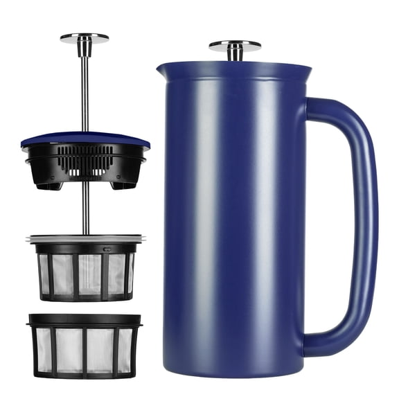 ESPRO P7 18-Oz. French Press Coffee Maker, Aegean Blue