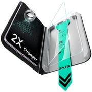 ESR 2-Pack Screen Protector Compatible with iPad mini 7th Gen A17 Pro, 2024 & 6th Gen 2021, 9H Tempered Glass with UltraFit Tray, Scratch Resistant & HD Clarity, Bubble-Free & Pencil Support