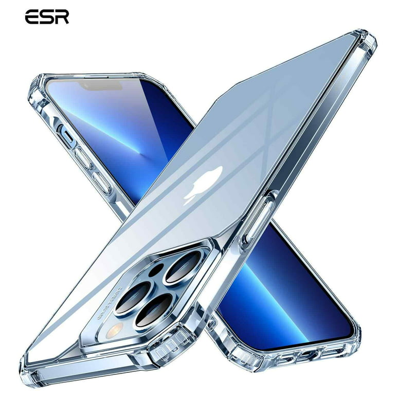 ESR Air Armor Case, Compatible with iPhone 13 Pro Case, High Strength Drop  Protection, Shock-Absorbing Corners, Yellowing-Resistant Hard Back, Scratch  Resistant, Clear 