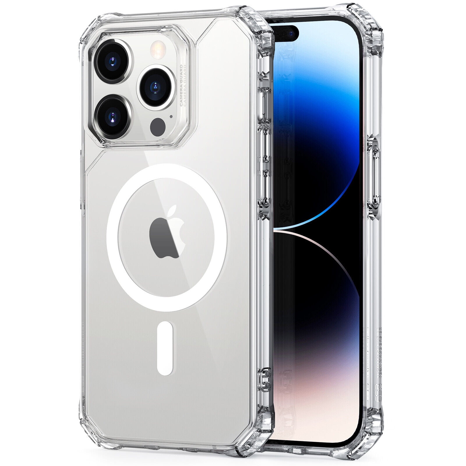ESR for iPhone 14 Pro Case, Compatible with MagSafe, Shockproof Military-Grade Protection, Yellowing Resistant, Magnetic Phone Case for iPhone 14