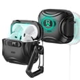 thumbnail image 1 of ESR Protective Case with Secure Lock, Compatible with AirPods 4th Gen (2024 USB-C Model), Shock-Absorbing & Magnetic Wireless Charging Design, Black, 1 of 10
