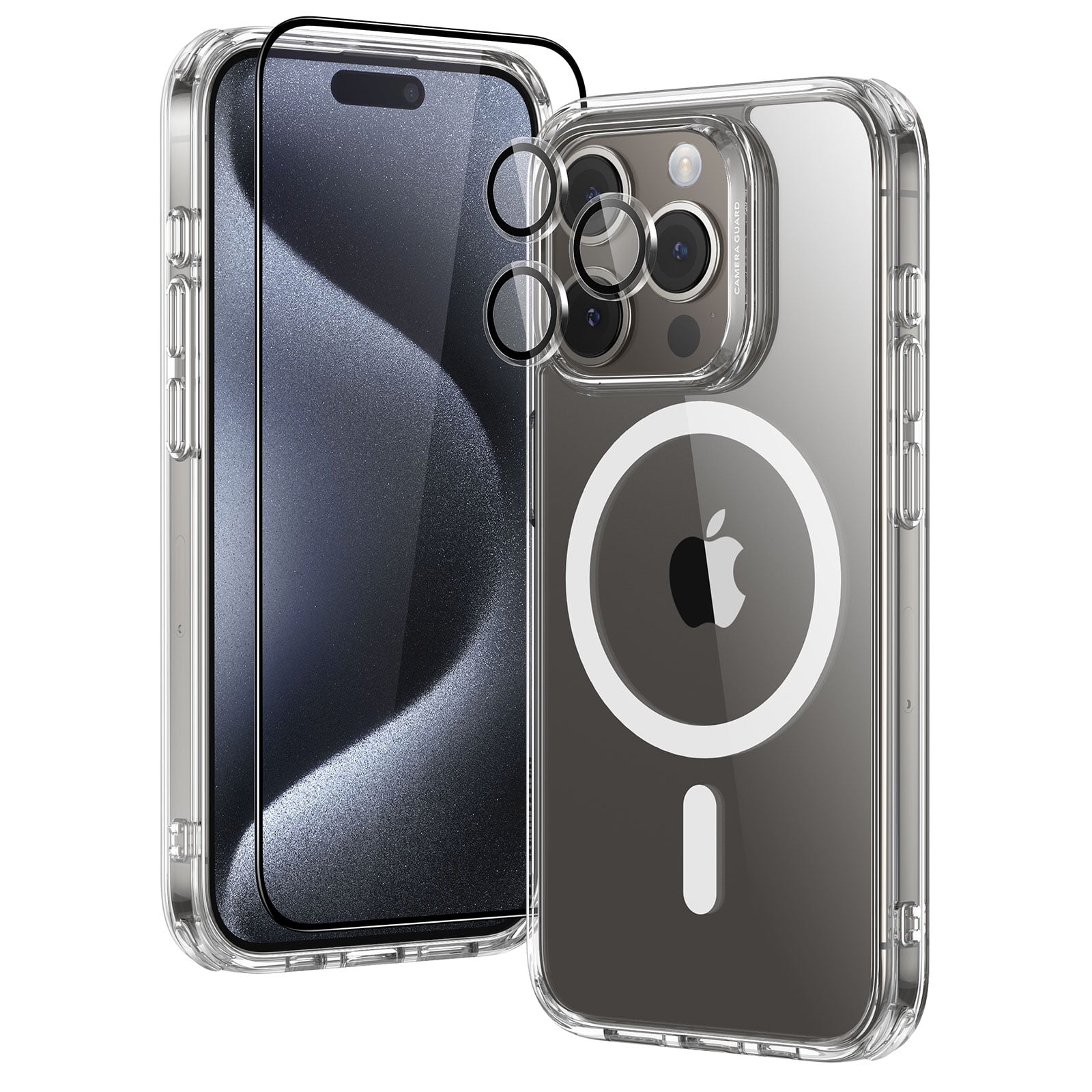 ESR Classic Hybrid Magnetic Case with HaloLock for iPhone 15 Pro